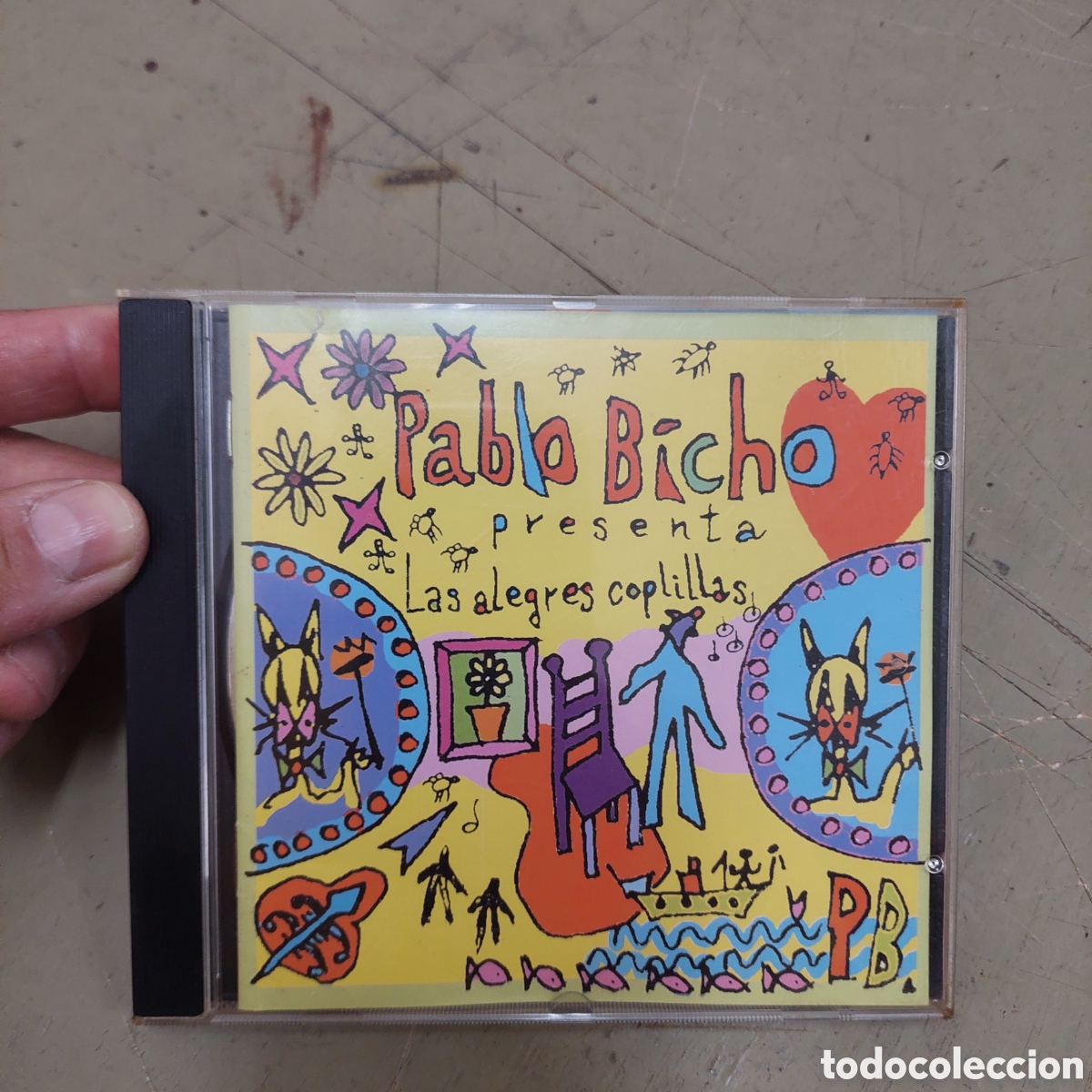 CDs de m&uacute;sica: CD Pablo Bicho Las alegres