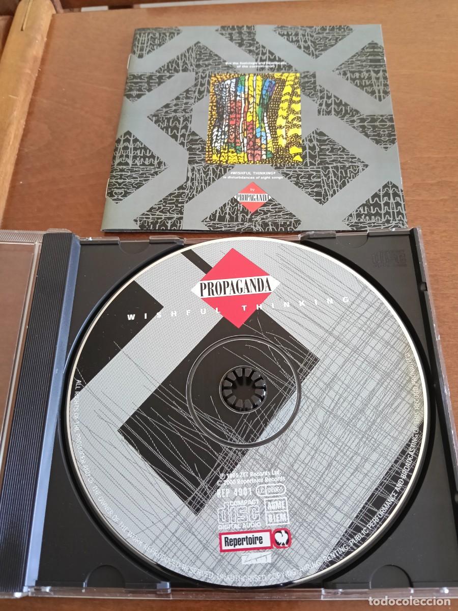 CDs de m&uacute;sica: RAR CD. PROPAGANDA. WISHFUL THINKING. REPERTOIRE