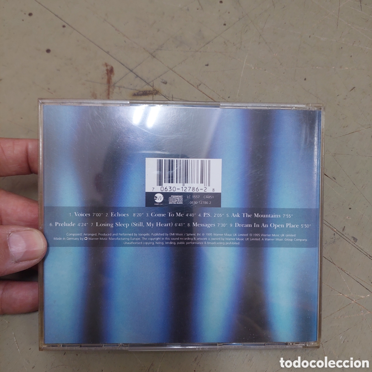 CDs de m&uacute;sica: CD Vangelis.1995.Voices. - Foto 2