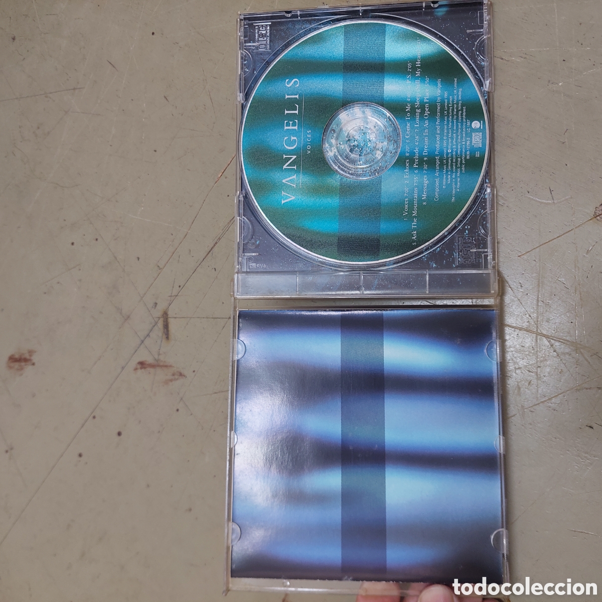 CDs de m&uacute;sica: CD Vangelis.1995.Voices. - Foto 4