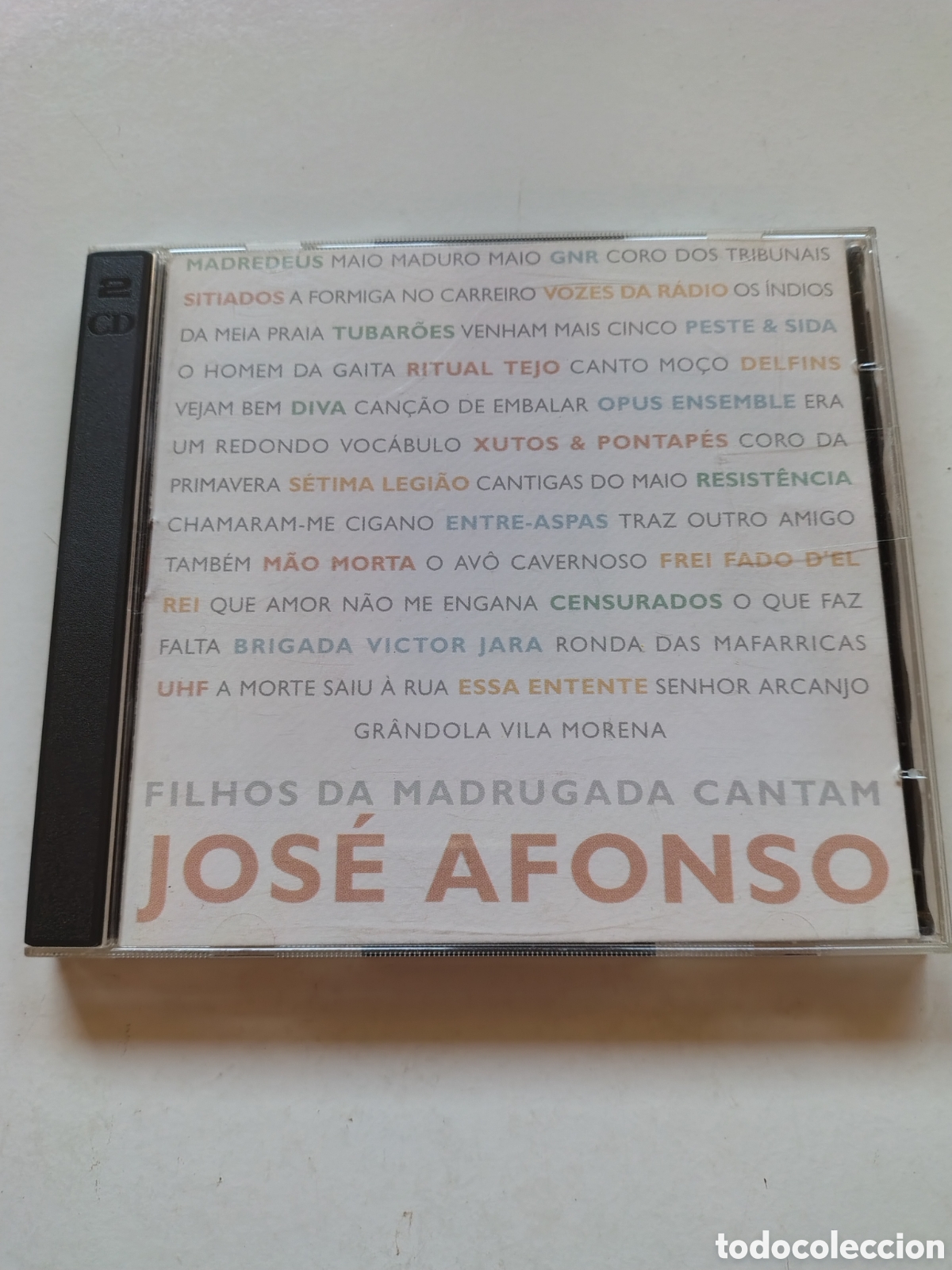 CDs de m&uacute;sica: OS FILHOS DA MADRUGADA Cantam JOSE AFONSO 2CD ( 1994 RCA PORTUGAL ) MADREDEUS UHF DELFINS GNR DIVA
