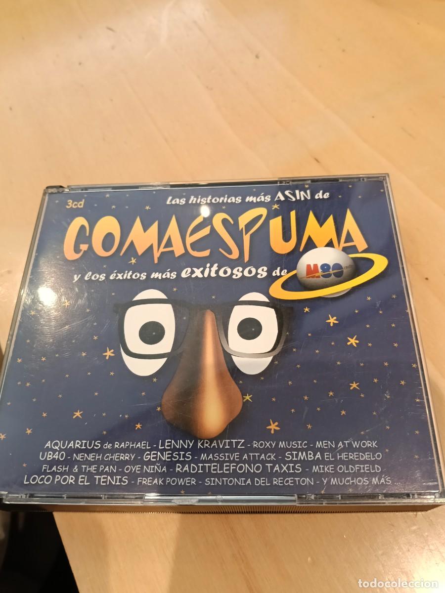 CDs de m&uacute;sica: RAR 3 CD'S. GOMAESPUMA. OMD, FLASH AND THE PAN, GENESIS