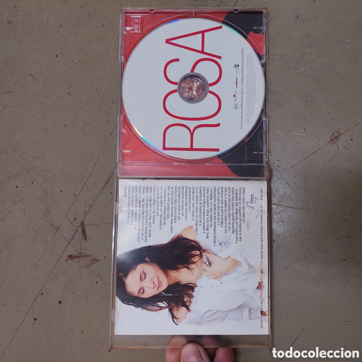 CDs de m&uacute;sica: CD Rosa L&oacute;pez 2002 O.T. - Foto 4