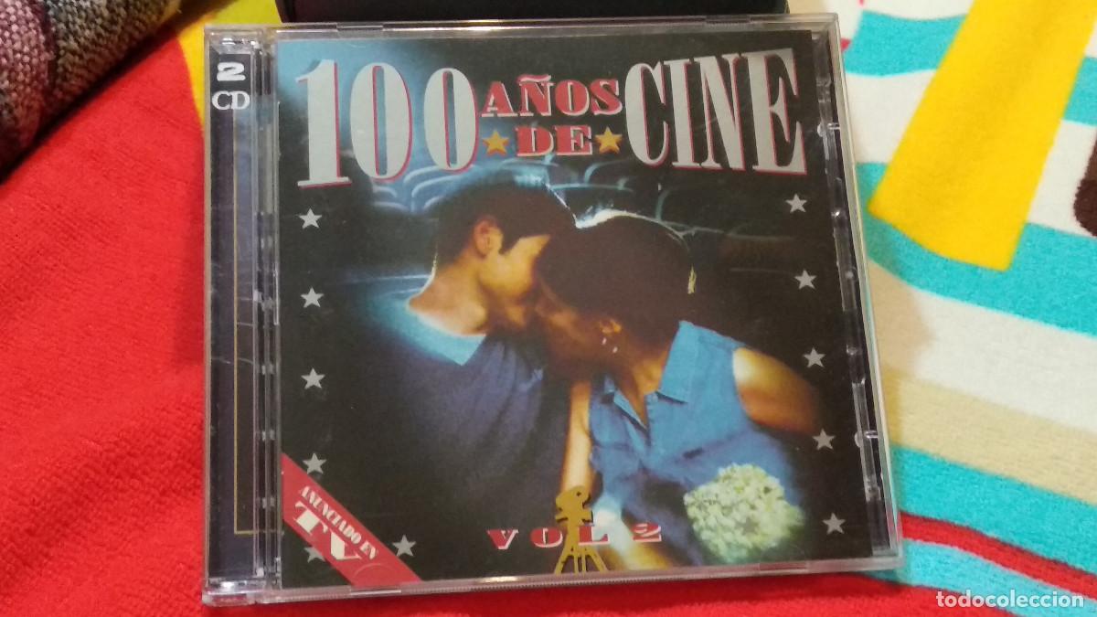 CDs de m&uacute;sica: Various &ndash; 100 A&ntilde;os De Cine, Vol. 2 - DOBLE CD 2 x CD, Compilation 1995 EPIC CBS - VER CANCIONES