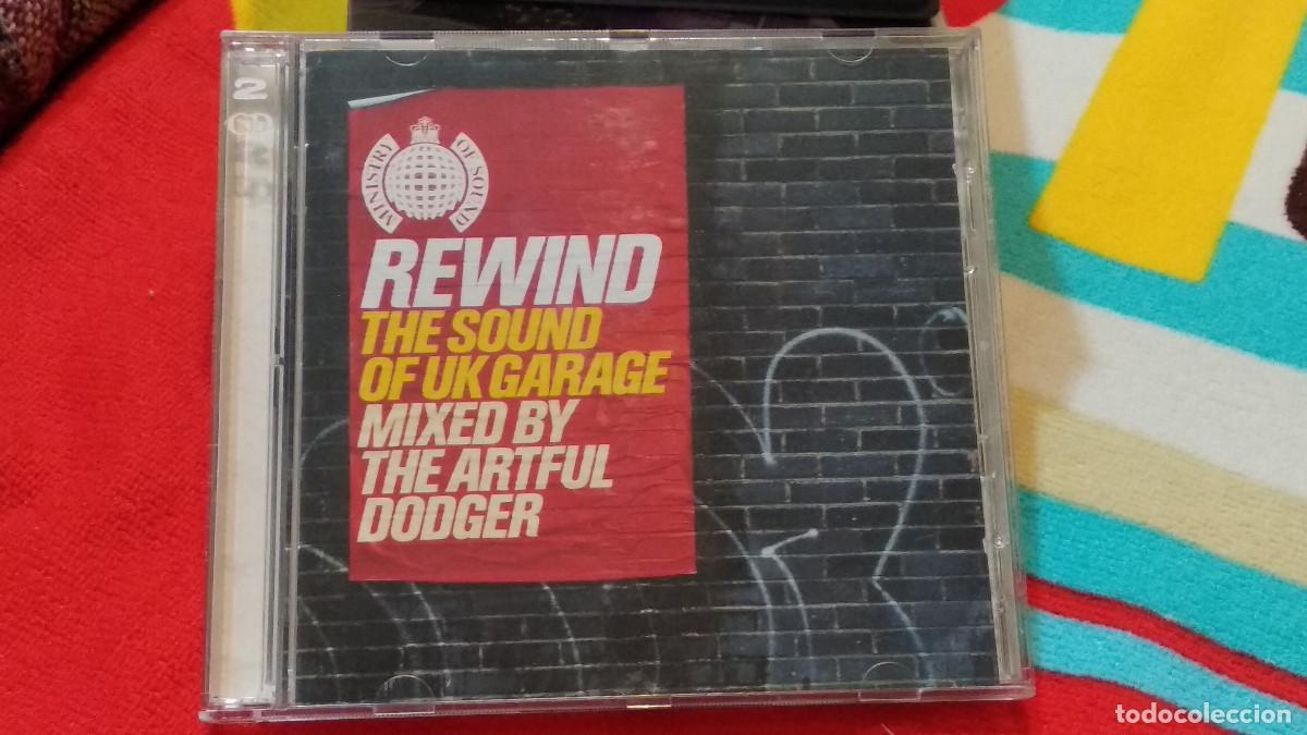 CDs de m&uacute;sica: The Artful Dodger &ndash; Rewind - The Sound Of UK Garage - DC 2000 Ministry Of Sound 2 x CD, Mixed