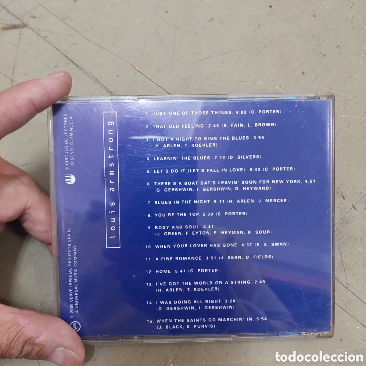 CDs de m&uacute;sica: CD Louis Armstrong.Verve - Foto 2