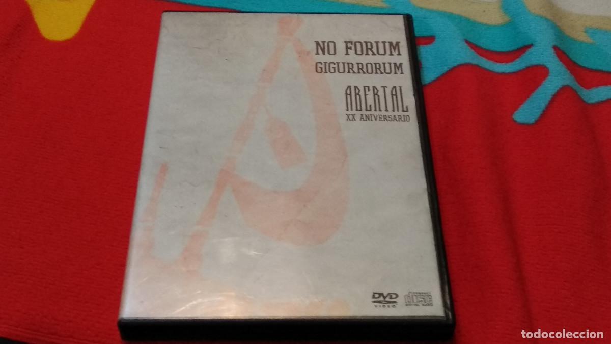 CDs de m&uacute;sica: NO FORUM GIGURRORUM / ABERTAL XX ANIVERSARIO - CD + DVD 20009 GOLFI&Ntilde;O RECORDS - FOLK GALICIA