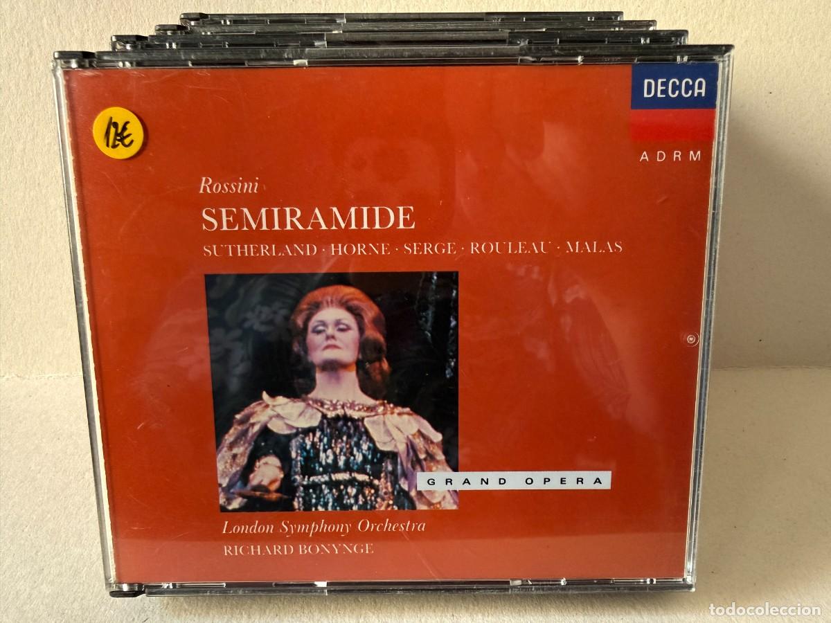 CDs de m&uacute;sica: Rossini - Richard Bonynge - Semiramide (3xCD)