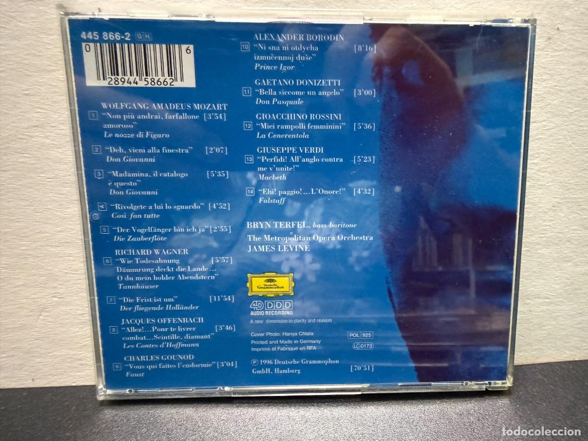 CDs de m&uacute;sica: Bryn Terfel, James Levine - Opera Arias (CD) - Foto 2