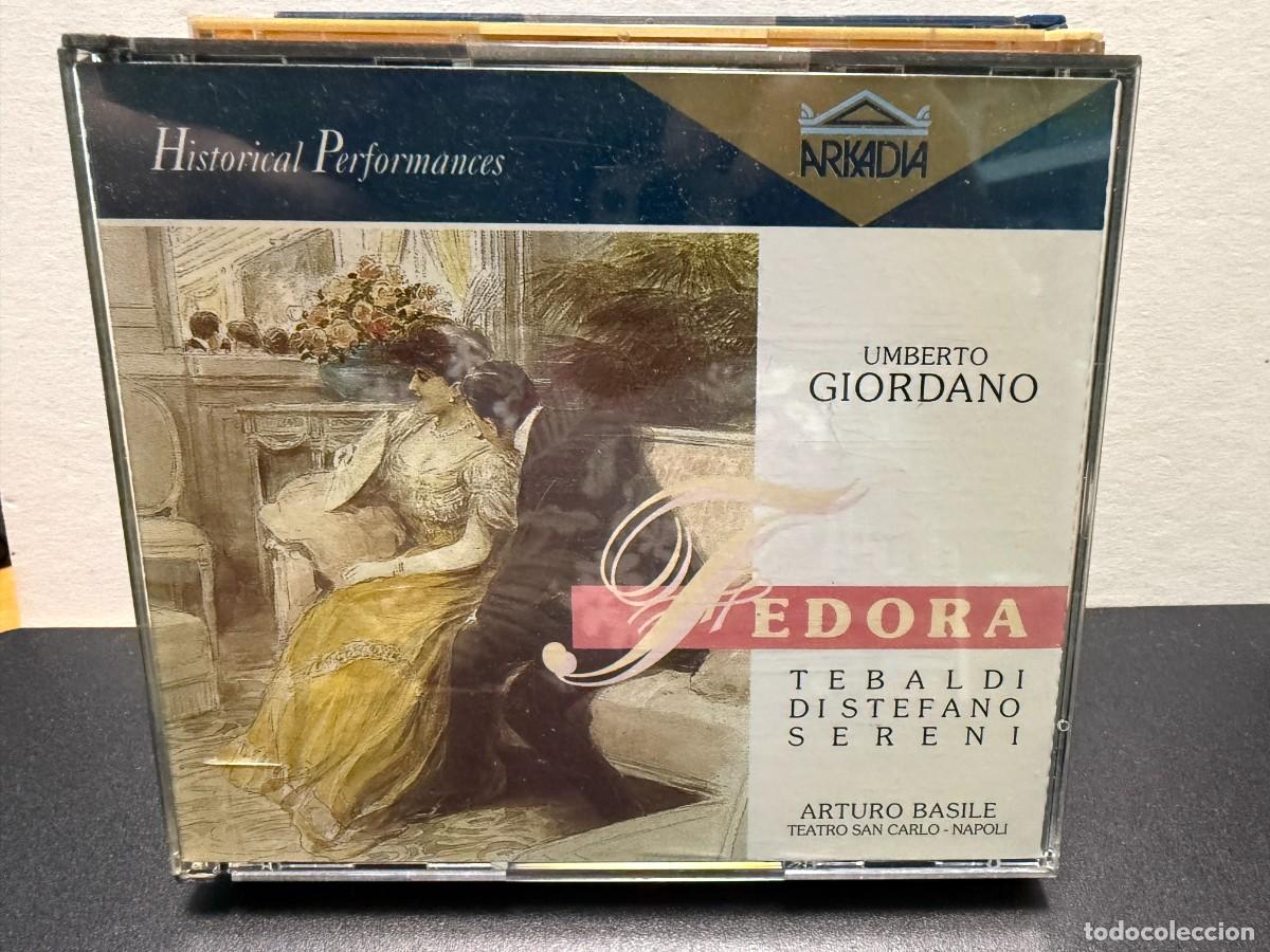 CDs de m&uacute;sica: Giordano - Arturo Basile - Fedora (2xCD) - Foto 1
