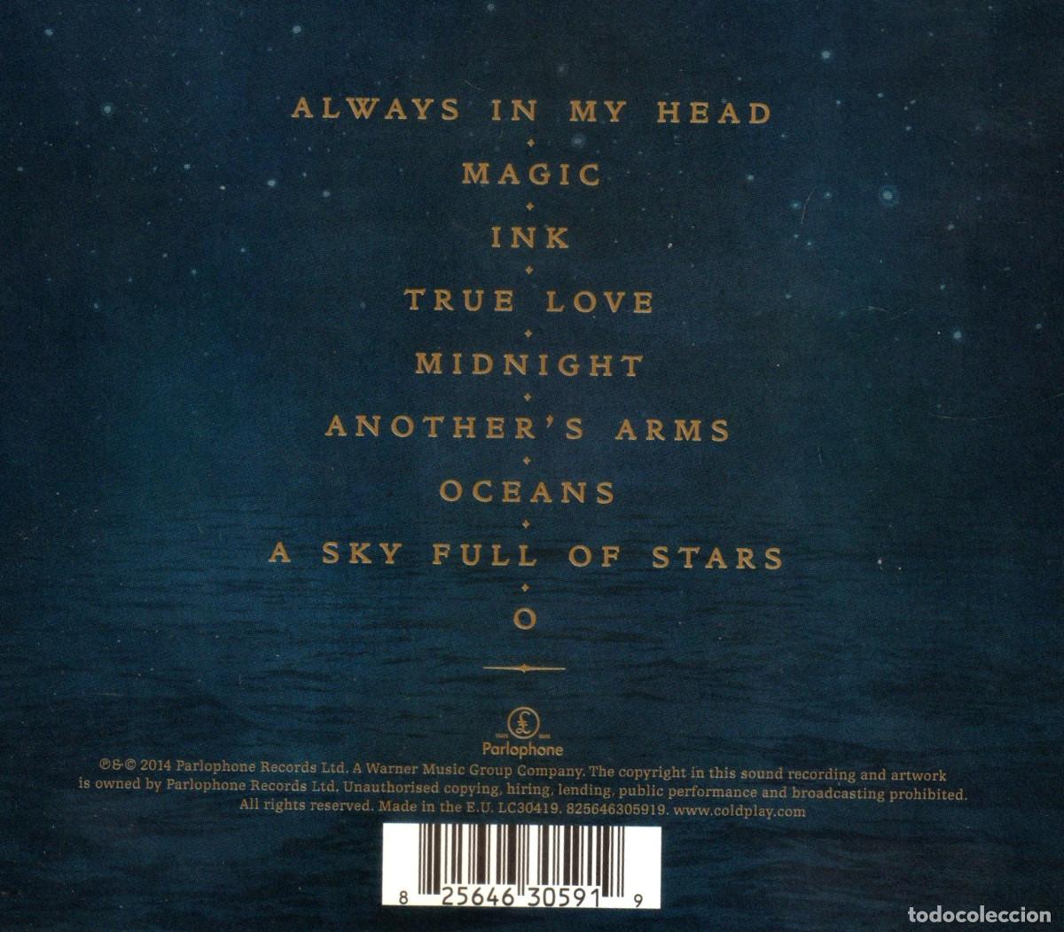 CDs de m&uacute;sica: �G717 - COLDPLAY. GHOST STORIES. CD. - Foto 2