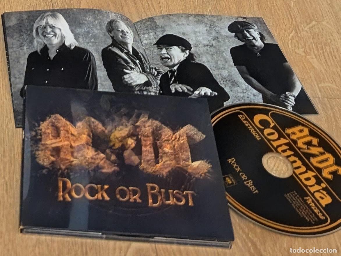 CDs de m&uacute;sica: AC/DC - ROCK OR BUST .. CD DE SONY MUSIC DE 2014 - DIGI-PACK - EFECTO VISUAL EN PORTADA - VER VIDEO.