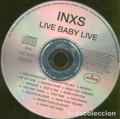 CDs de m&uacute;sica: Live Baby Live- 0731451058028