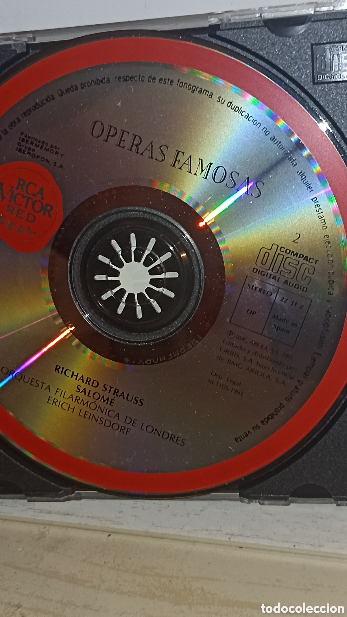 CDs de m&uacute;sica: SALOME 2cd + libreto - R. STRAUSS - Foto 3