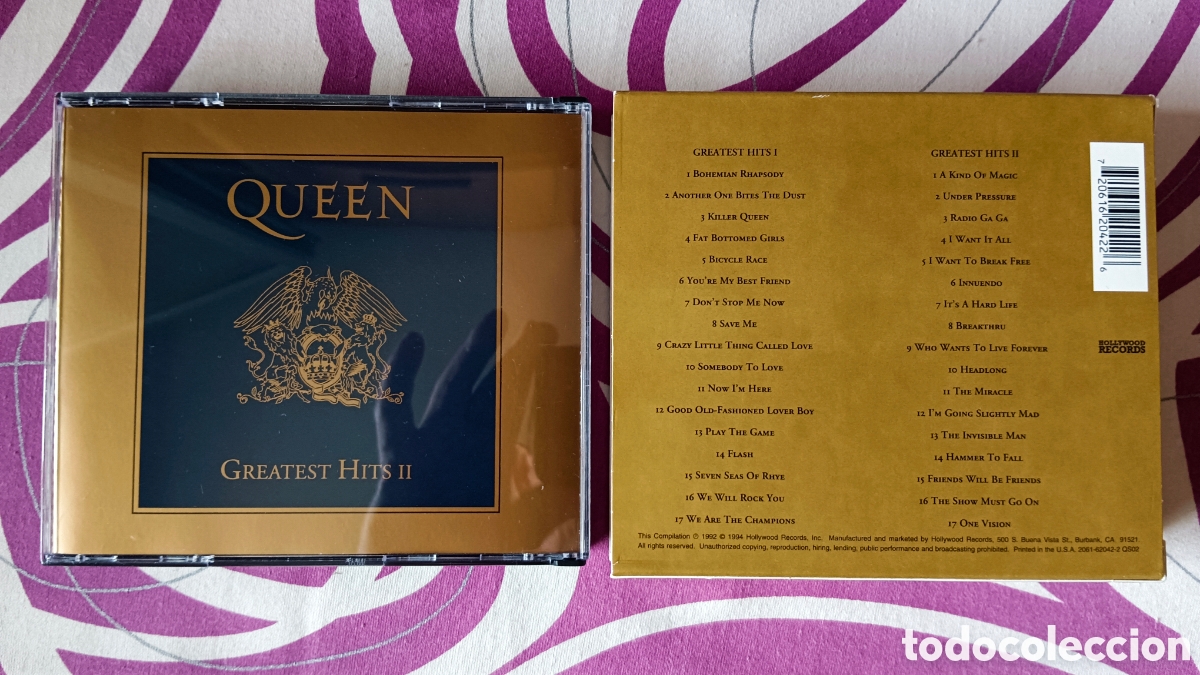 CDs de m&uacute;sica: Queen &ndash; Greatest Hits I & II - Foto 3