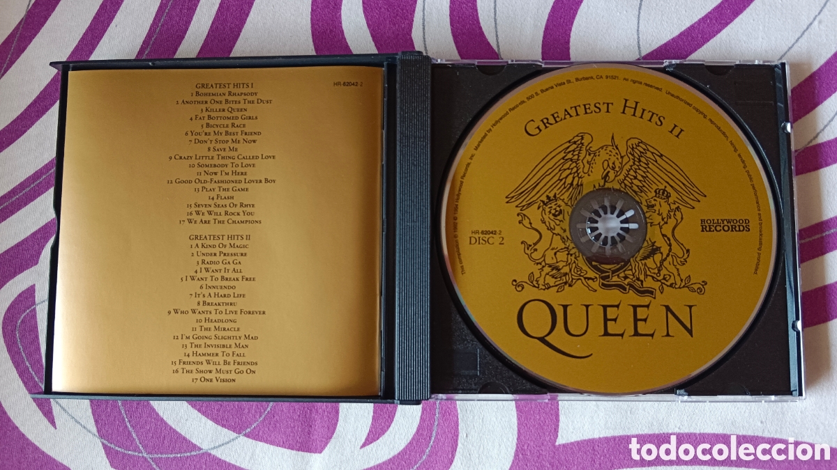 CDs de m&uacute;sica: Queen &ndash; Greatest Hits I & II - Foto 5