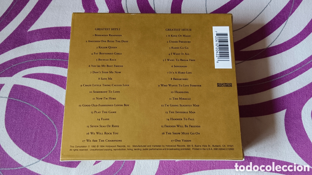 CDs de m&uacute;sica: Queen &ndash; Greatest Hits I & II - Foto 7