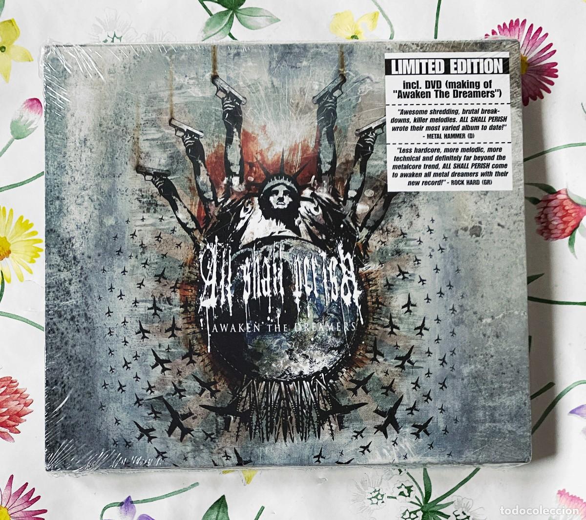 CD de M&uacute;sica: ALL SHALL PERISH - AWAKEN THE DREAMERS CD + DVD PRECINTADO - DEATHCORE METALCORE DEATH METAL