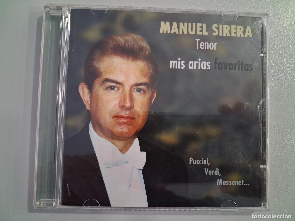 CDs de m&uacute;sica: MANUEL SIRERA TENOR MIS ARIAS FAVORITAS CD
