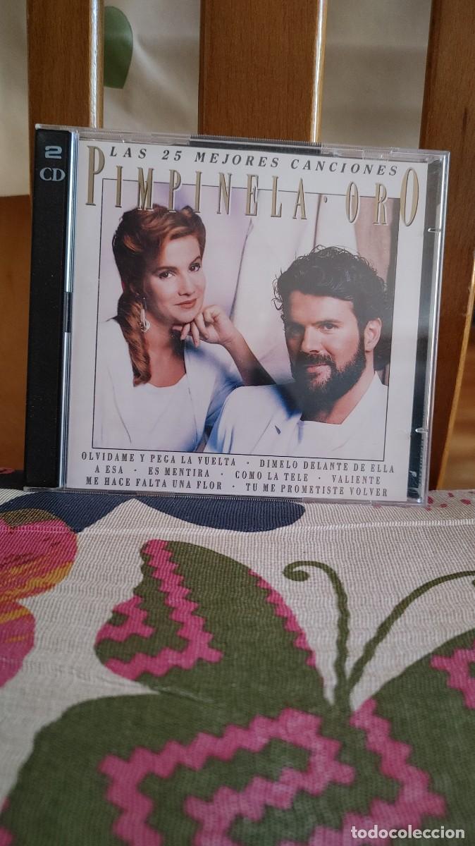 CDs de m&uacute;sica: PIMPINELA-CD DOBLE LAS 25 MEJORES CANCIONES