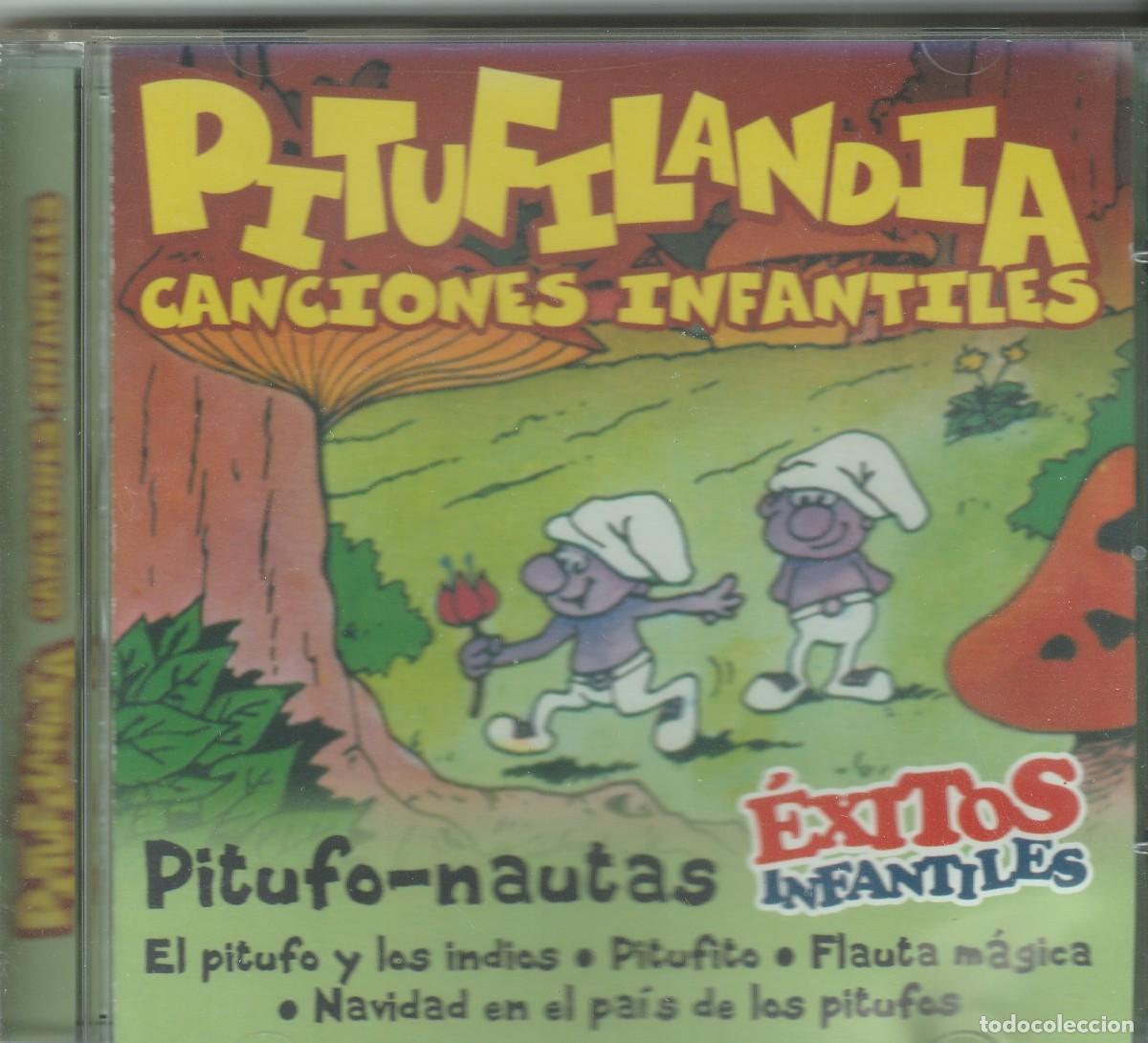 CDs de m&uacute;sica: PITUFILANDIA - CANCIONES INFANTILES