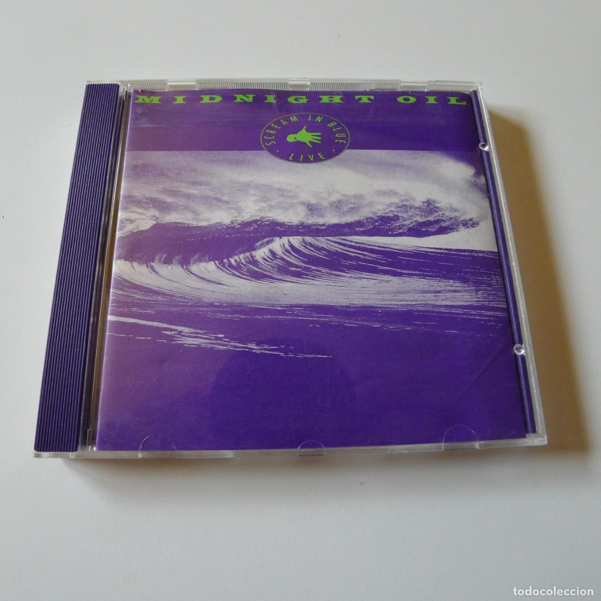 CDs de m&uacute;sica: Midnight Oil &ndash; Scream In Blue - Live CD