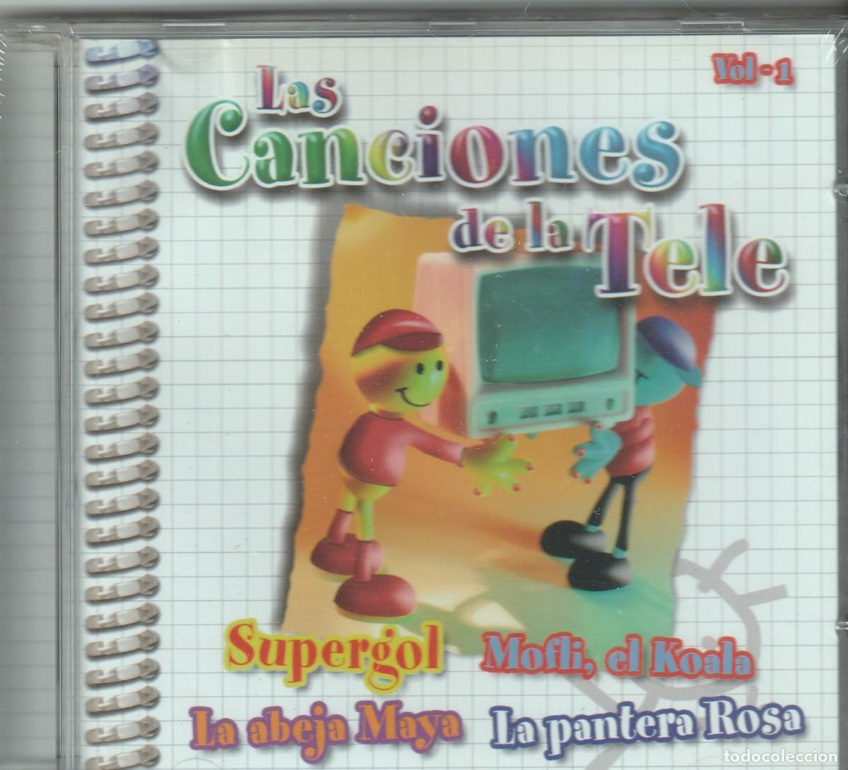 CDs de m&uacute;sica: LAS CANCIONES DE LA TELLE VL 4-CD INFANTIL