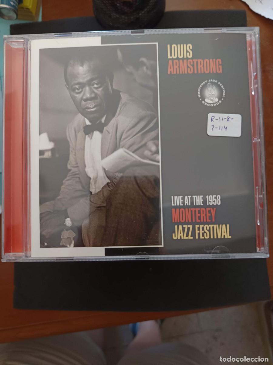 CDs de m&uacute;sica: LOUIS ARMSTRONG: LIVE AT THE MONTEREY JAZZ FESTIVAL