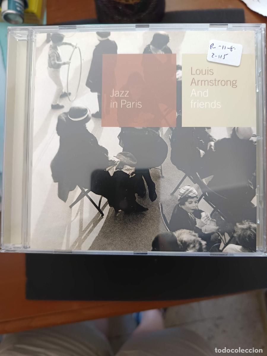 CDs de m&uacute;sica: LOUIS ARMSTRONG AND FRIENDS. JAZZ IN PARIS