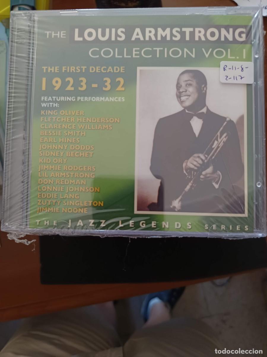 CDs de m&uacute;sica: 2 CD. THE LOUIS ARMSTRONG COLLECTION VOL. 1, THE FIRST DECADE 1923-32
