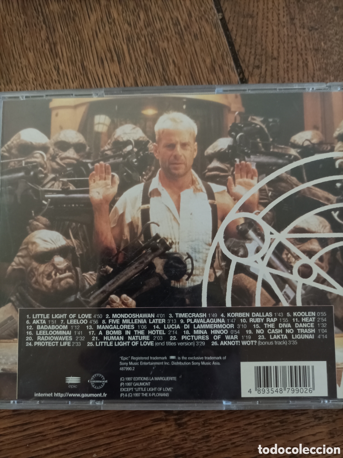 CDs de m&uacute;sica: The fifth element. El quinto elemento. Eric Serra. B.s.o.cd. - Foto 2