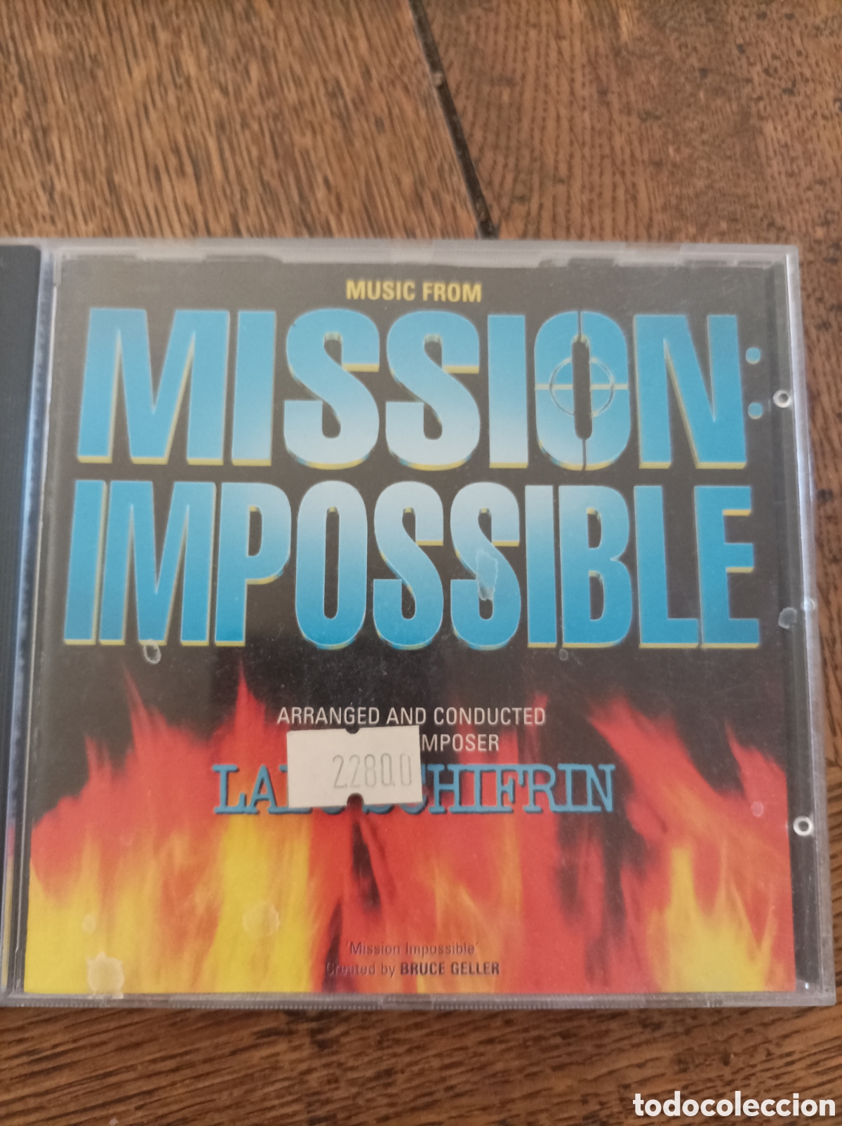 CDs de m&uacute;sica: Missi&oacute;n impossible. B s o. Music from. Cd