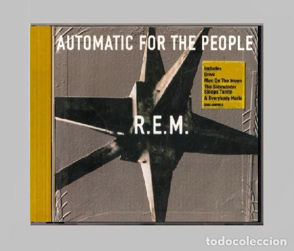 CDs de m&uacute;sica: �G721 - R.E.M. AUTOMATIC FOR THE PEOPLE. CD.