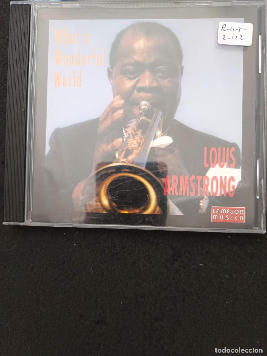 CDs de m&uacute;sica: LOUIS ARMSTRONG. WHAT A WONDERFUL WORLD