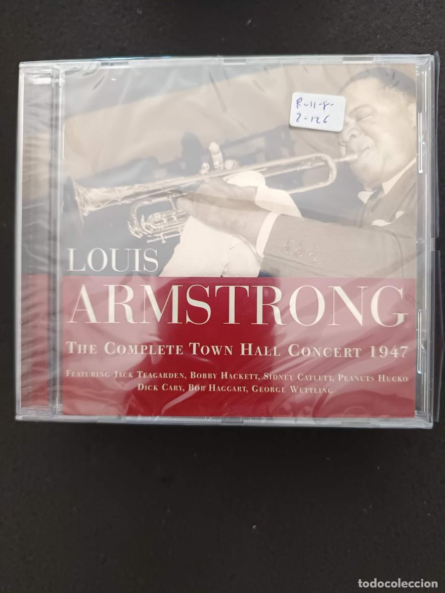 CDs de m&uacute;sica: LOUIS ARMSTRONG. THE COMPLETE TOWN HALL CONCERT 1947