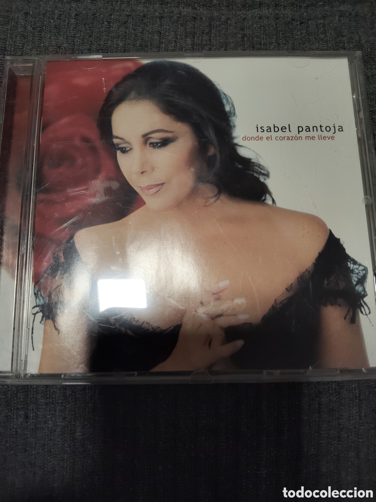 CDs de m&uacute;sica: Donde el coraz&oacute;n me lleve de la famosa tonadillera espa&ntilde;ola Isabel Pantoja.]