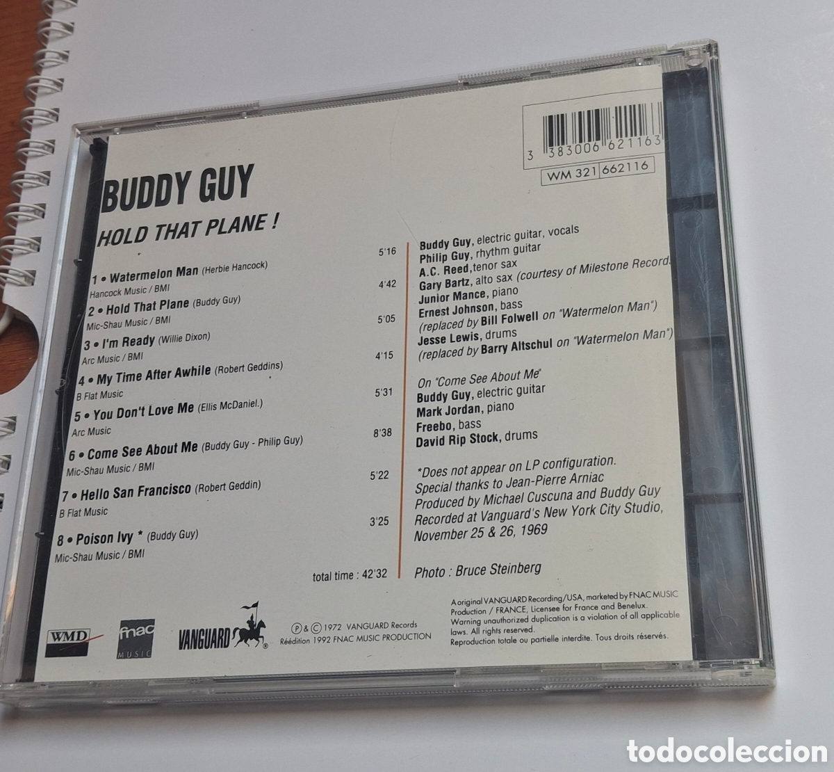 CDs de m&uacute;sica: CD DE BUDDY GUY &rdquo;HOLD THAT PLANE!&rdquo; - Foto 2