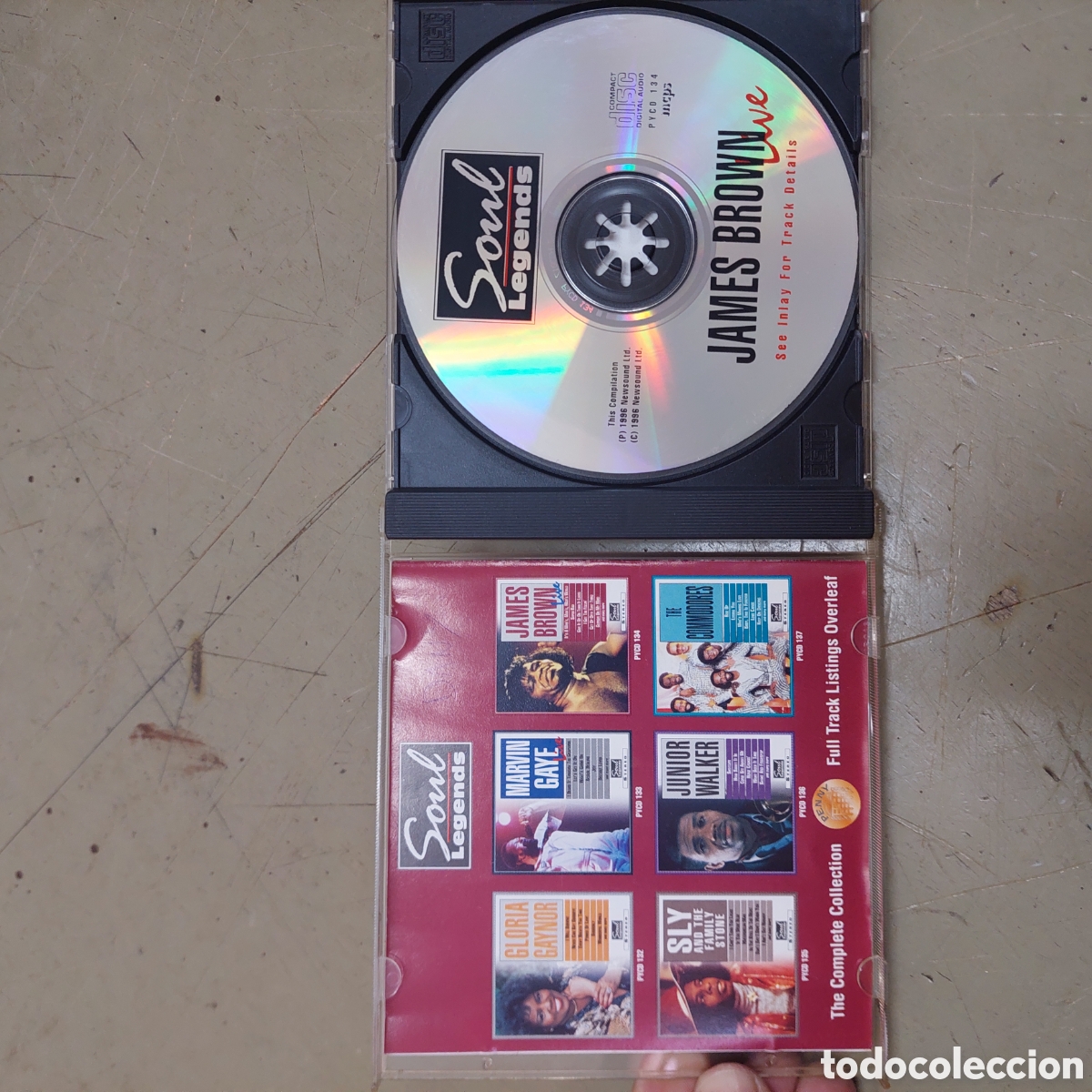 CDs de m&uacute;sica: CD James Brown. Live. - Foto 4
