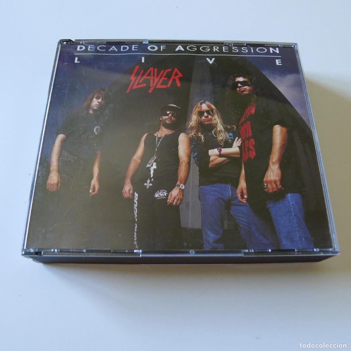 CDs de m&uacute;sica: Slayer &ndash; Decade Of Aggression Live 2CD BOX SET
