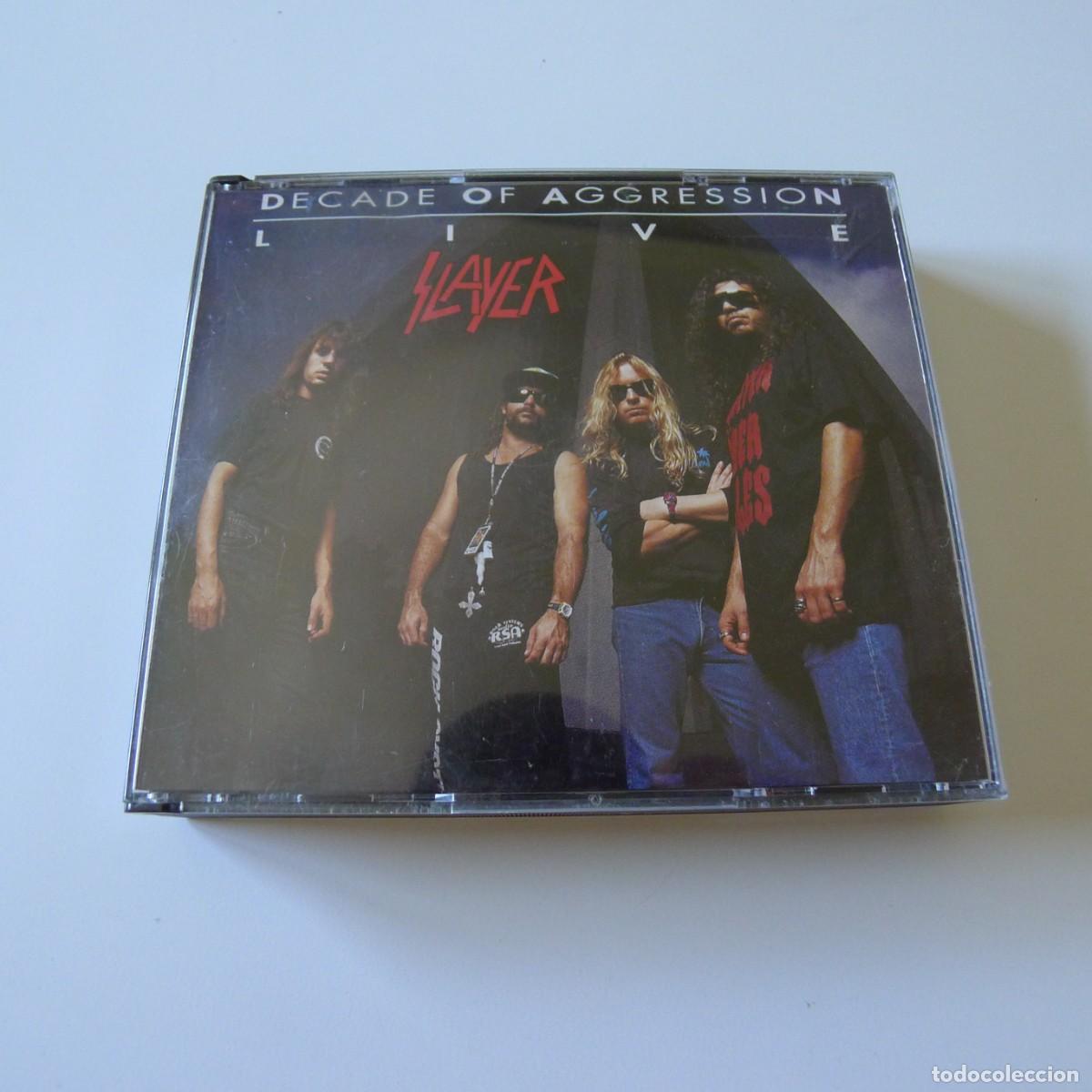 CDs de m&uacute;sica: Slayer &ndash; Decade Of Aggression Live 2CD BOX SET - Foto 1