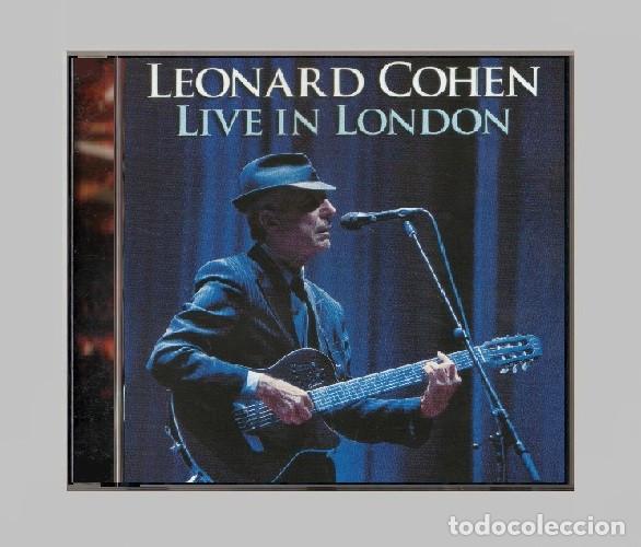 CDs de m&uacute;sica: �G711 - [DOBLE CD[. LEONARD COHEN. LIVE IN LONDON. CD.