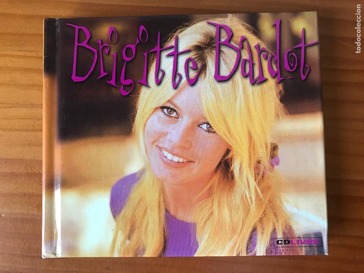 CDs de m&uacute;sica: Brigitte Bardot. CD libro. Vade Retro.