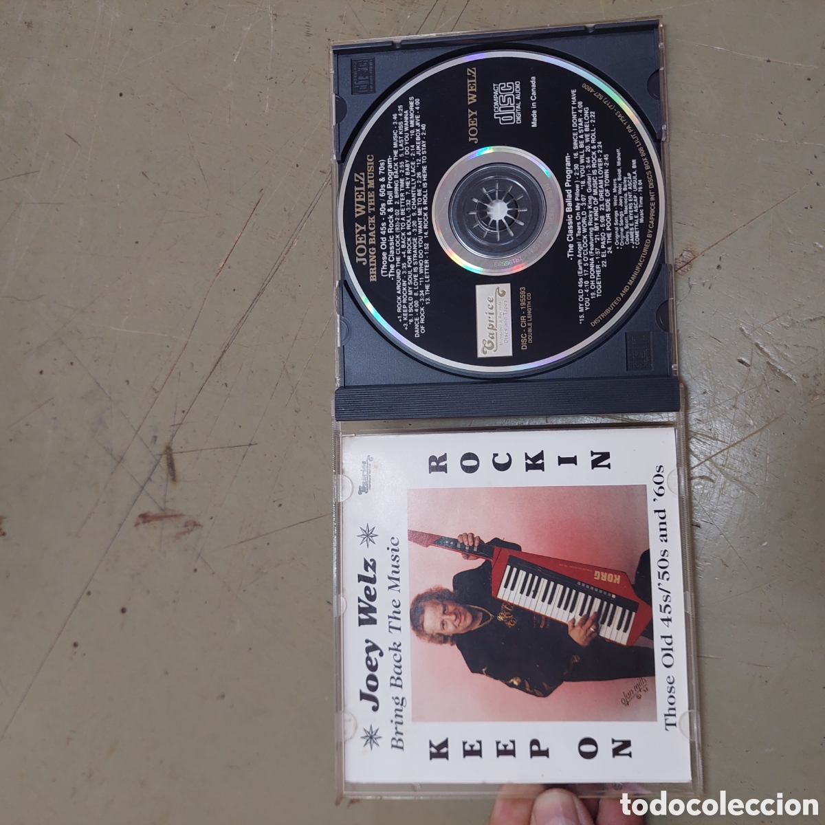 CDs de m&uacute;sica: CD Joey Welz.Bring Back. - Foto 4