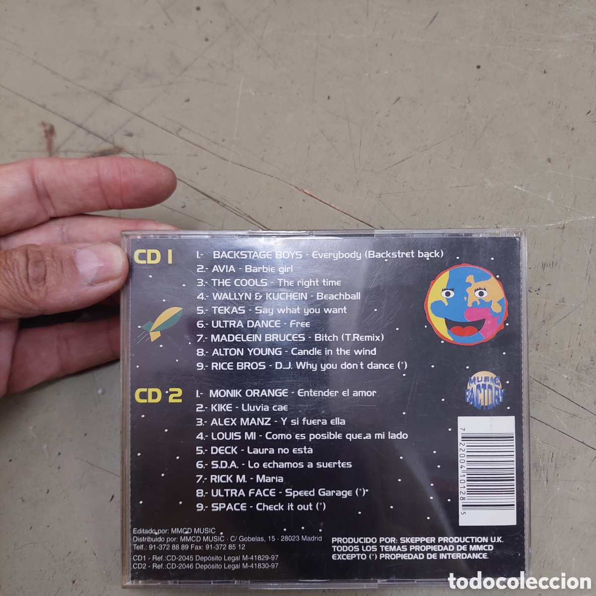 CDs de m&uacute;sica: 2 CD Cr&oacute;nicas Marcianas Mix - Foto 2