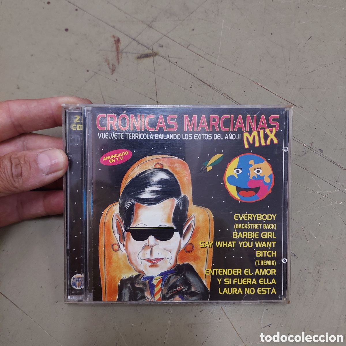 CDs de m&uacute;sica: 2 CD Cr&oacute;nicas Marcianas Mix