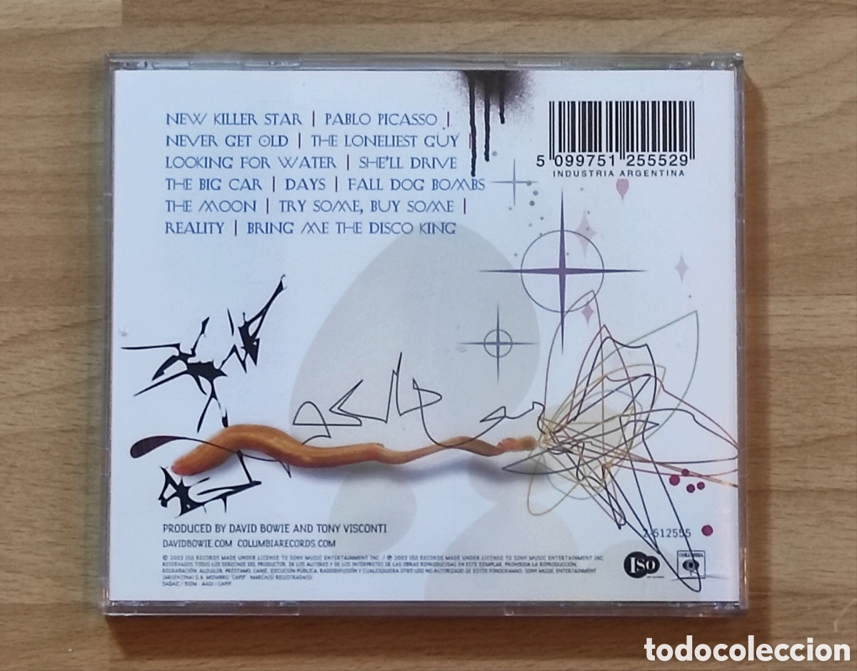 CDs de m&uacute;sica: David Bowie - Reality CD - Foto 2
