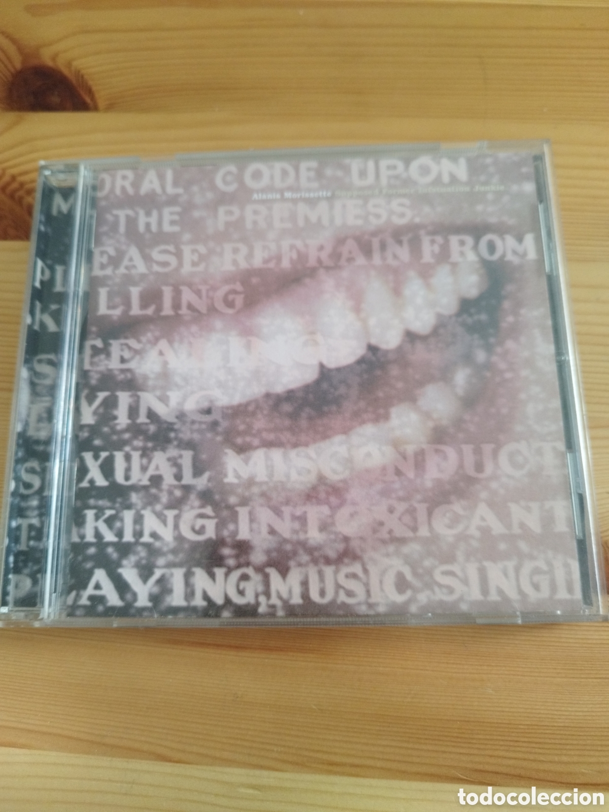 CDs de m&uacute;sica: CD Alan&iacute;s morissette- Supposed former infatuation junkie