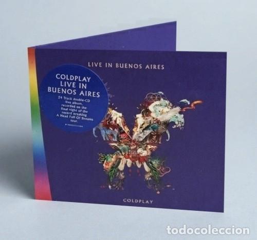 CDs de m&uacute;sica: [DOBLE CD] - COLDPLAY. LIVE IN BUENOS AIRES. DIGIPACK.