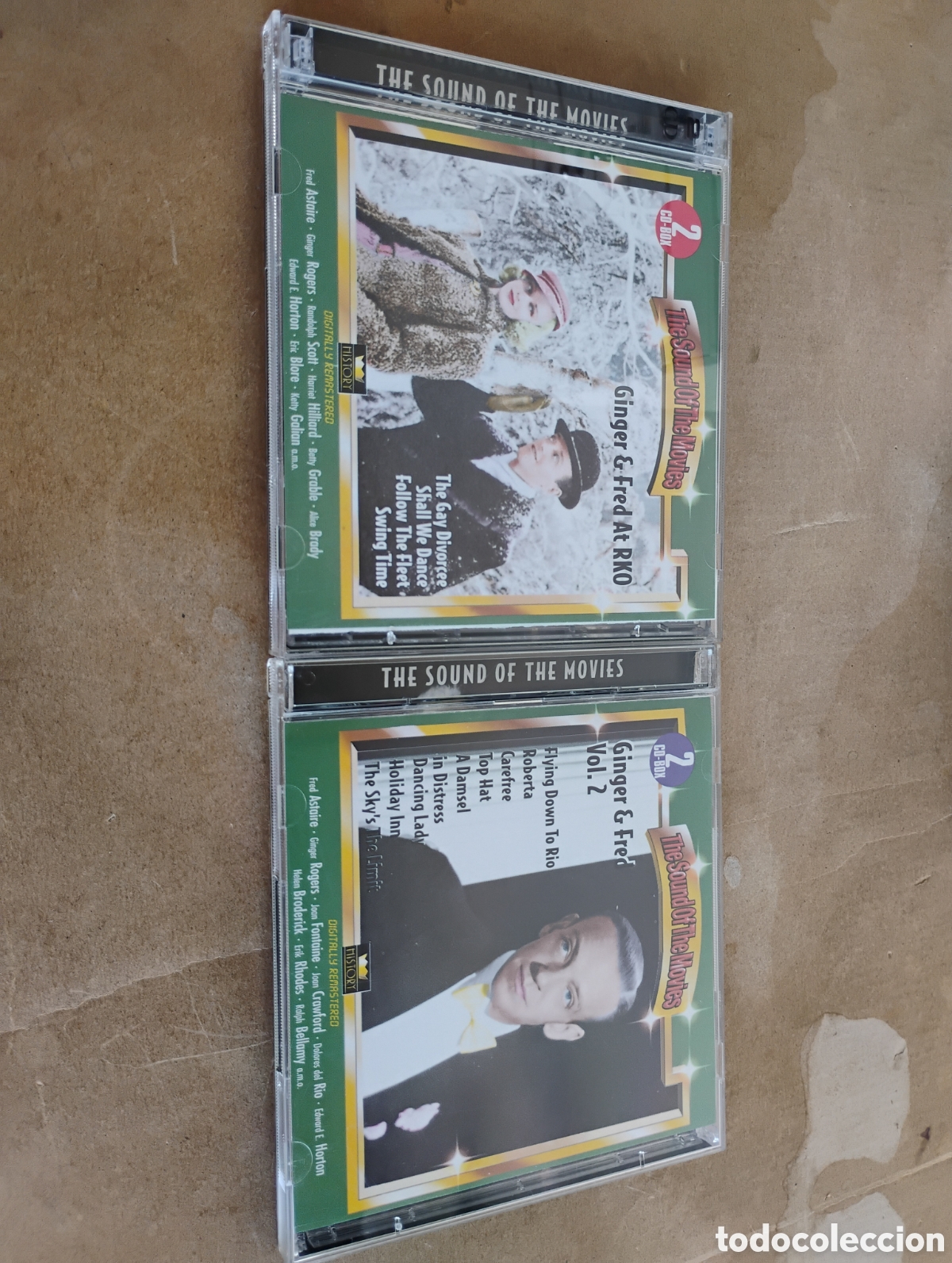 CDs de m&uacute;sica: Fred Astaire. Ginger y Fred at RKO. Ginger & Fred Vol. 2. 4 cds