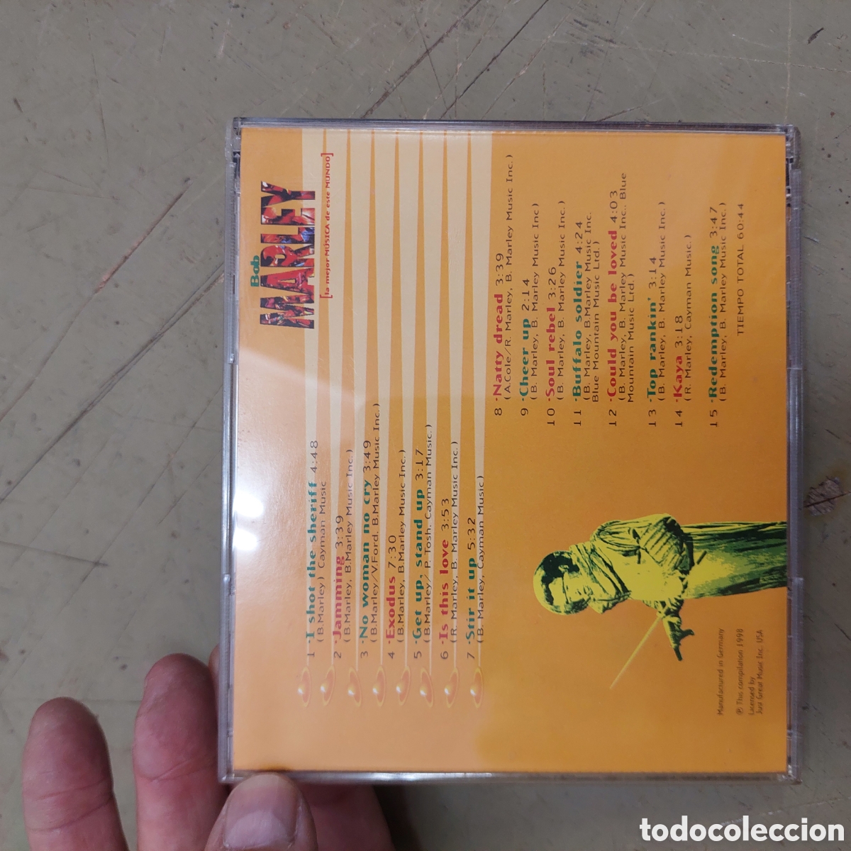 CDs de m&uacute;sica: CD Bob Marley 1998. Reag - Foto 2